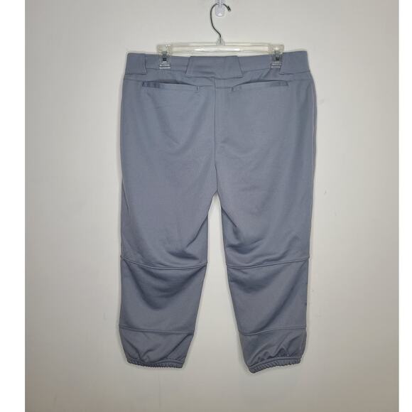 NWT Under Armour light grey capri softball pants - LARGE - Picture 3 of 5
